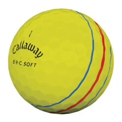 Callaway Erc 19 Triple Track Soft Yellow Golf Balls -Prime Golf Shop 10008 2
