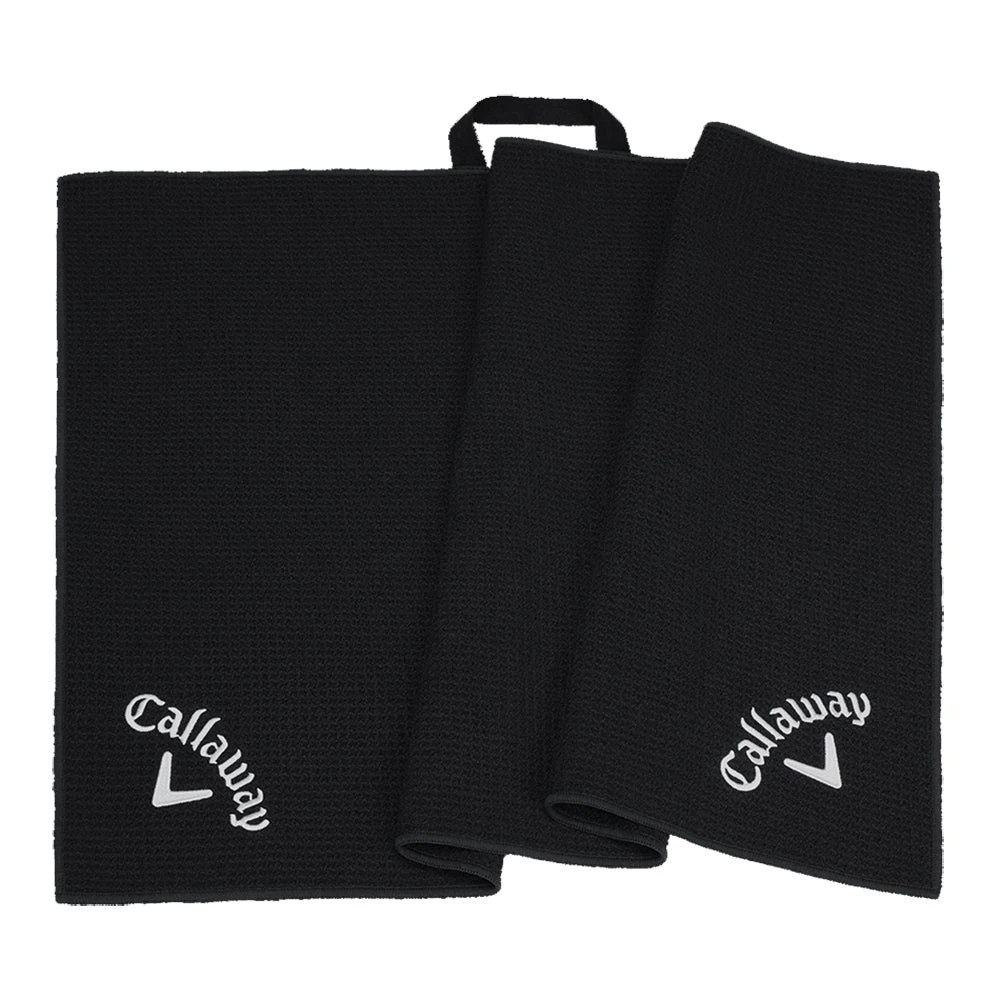 Callaway Black Players Towel 4 Callaway Black Players Towel - Image 2