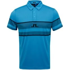 J.Lindeberg J. Lindeberg Cole Slim Jacquard Mens Golf Polo