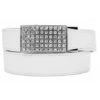 Nexbelt Sleek Crystal White Womens Belt -Prime Golf Shop 12217 57975254 44b5 46f0 b174 1e328d7df32b