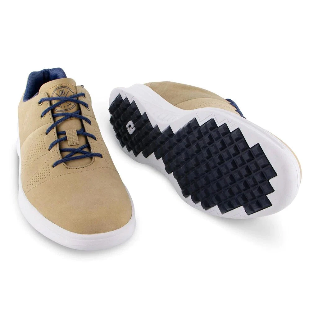 FootJoy Contour Casual Tan Mens Golf Shoes 6 FootJoy Contour Casual Tan Mens Golf Shoes - Image 4
