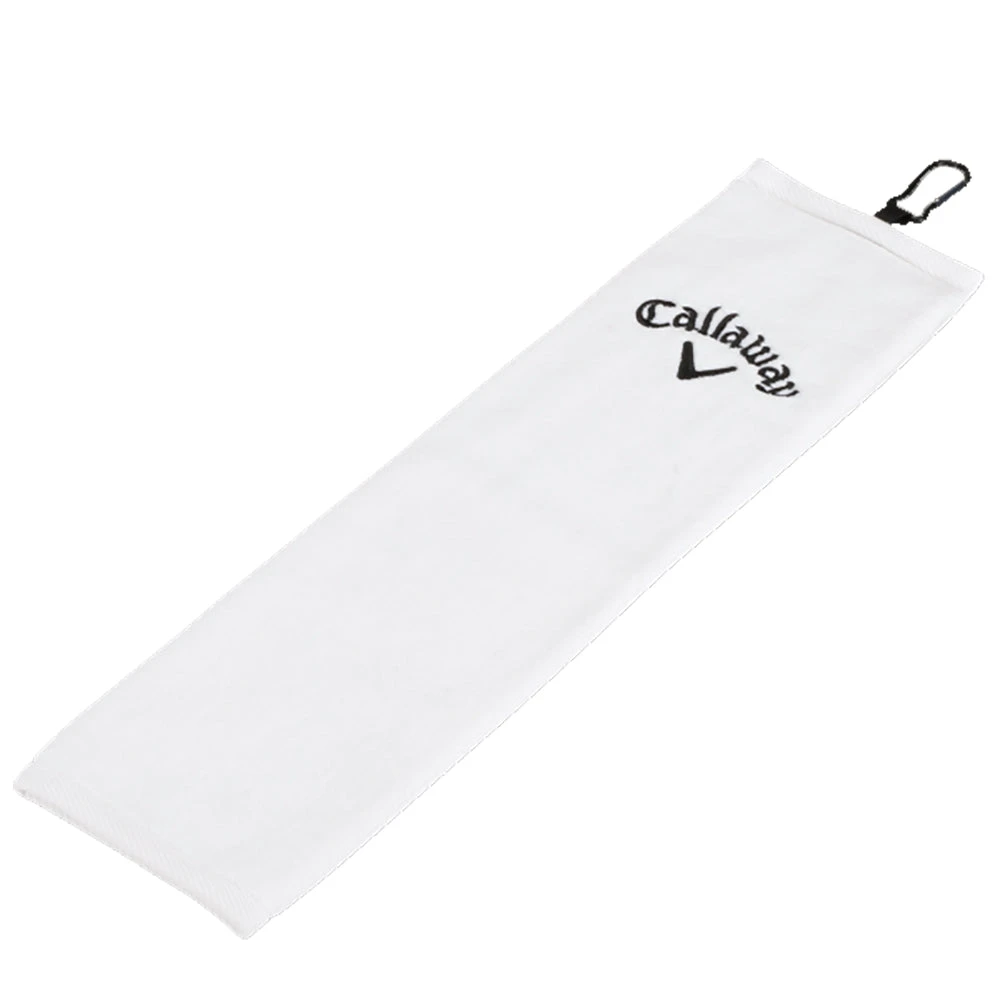 Callaway Tri Fold White Golf Towel 3 Callaway Tri Fold White Golf Towel
