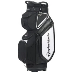 TaylorMade Cart 8.0 Golf Cart Bag -Prime Golf Shop 16328 BLACKWHTCHARC