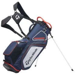 TaylorMade 8.0 Golf Stand Bag -Prime Golf Shop 16329 NAVYREDWHITE