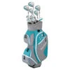Tour Edge Lady Edge Left Hand Womens Complete Golf Set -Prime Golf Shop 17542 GREYTURQUISE