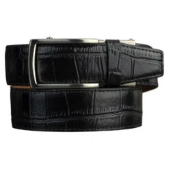 Nexbelt Alligator 2.0 Black Mens Dress Belt