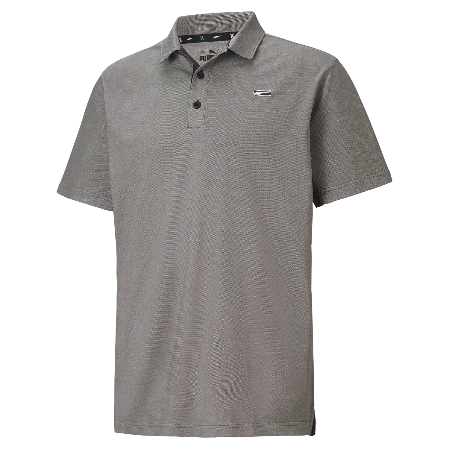 PUMA Golf Puma Tech Pique Moving Day Mens Golf Polo 5 PUMA Golf Puma Tech Pique Moving Day Mens Golf Polo - Image 3
