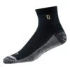 FootJoy ProDry 1/4 Crew Mens Golf Socks 1 FootJoy ProDry 1/4 Crew Mens Golf Socks -Prime Golf Shop 18074 BLACK