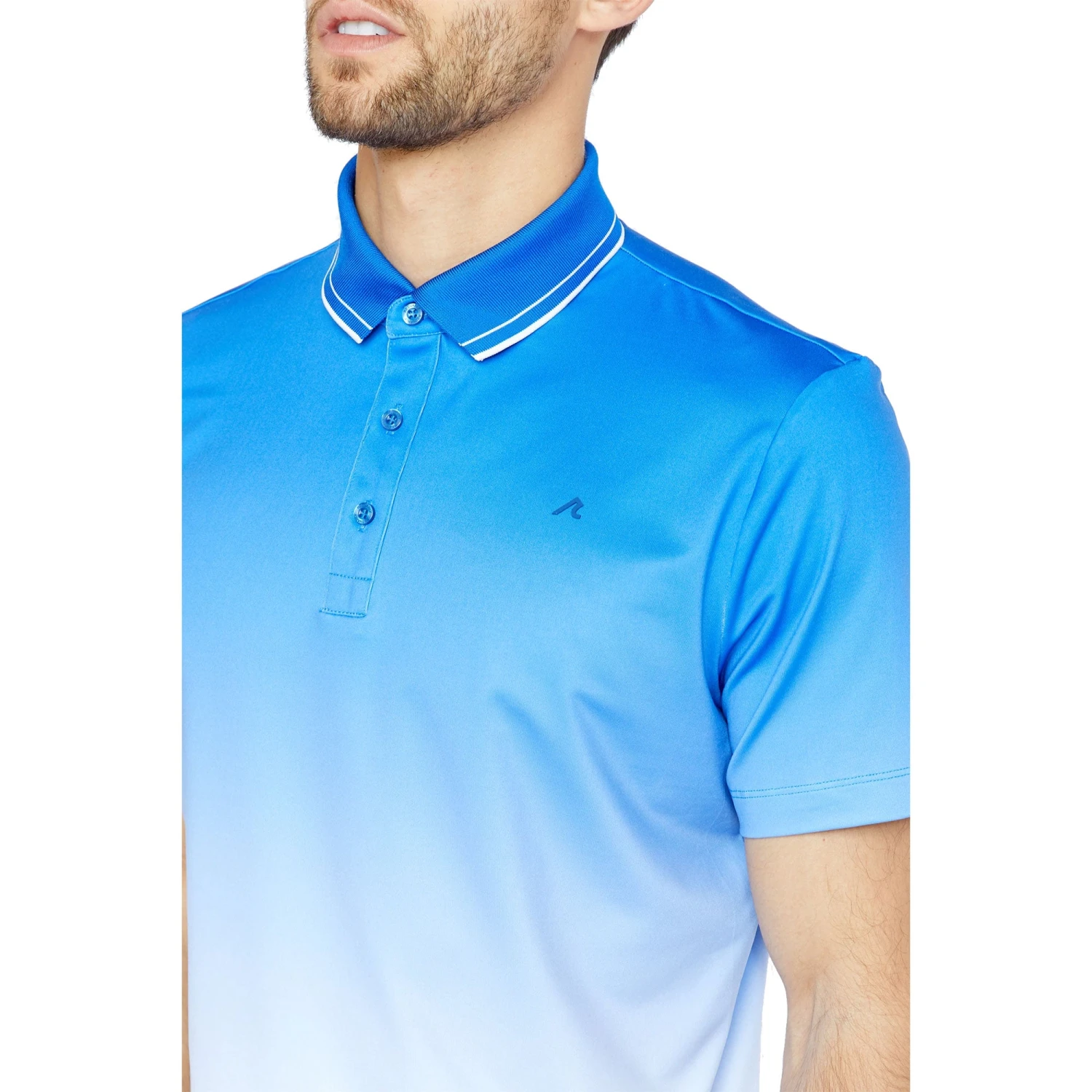 Redvanly Haight Victoria Blue Mens Golf Polo 4 Redvanly Haight Victoria Blue Mens Golf Polo - Image 2