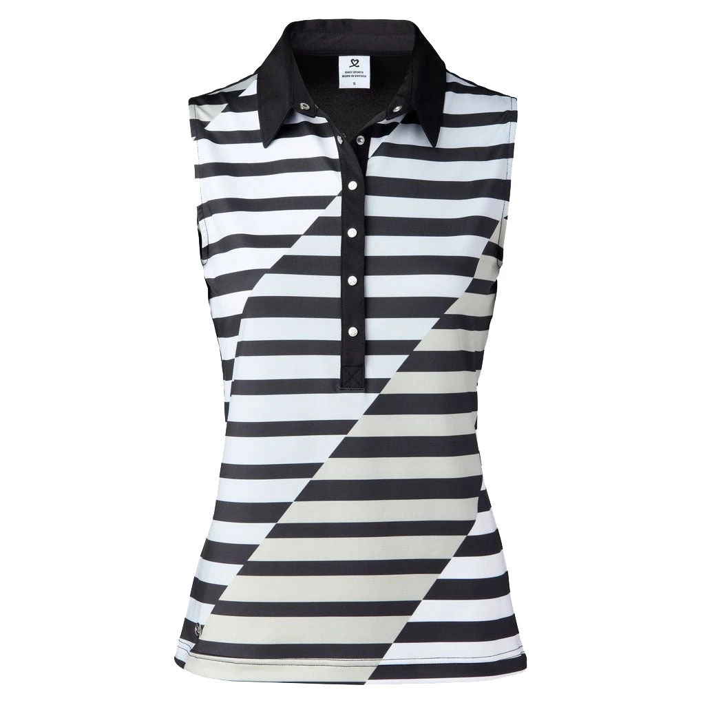 Daily Sports Judy Black Womens Golf Polo 3 Daily Sports Judy Black Womens Golf Polo