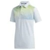 Adidas Golf Adidas Gradient Stripe Boys Golf Polo -Prime Golf Shop 19991 SKYTINT c3dbd635 9284 483d 9535 4f9bcbdb3100