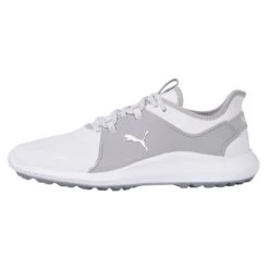 PUMA Golf Puma Ignite Fasten8 Mens Golf Shoes -Prime Golf Shop 20349 WHITESILVER03
