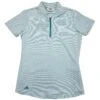 Adidas Golf Adidas Advantage Novelty Teal Womens Golf Polo -Prime Golf Shop 20771 TEAL