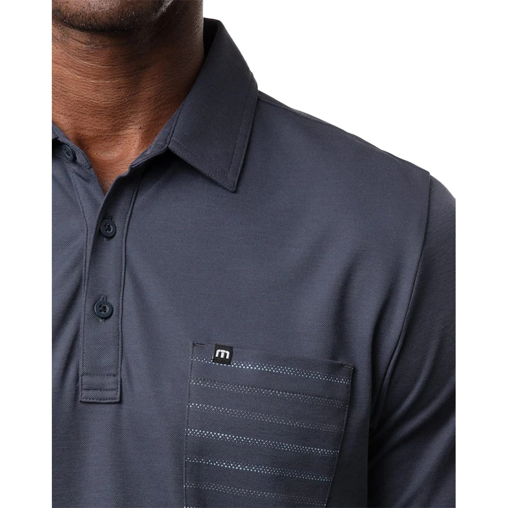 TravisMathew Brief Hiatus Mens Golf Polo 4 TravisMathew Brief Hiatus Mens Golf Polo - Image 2