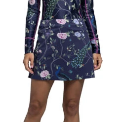 Greyson Scarlett Phoenix Garden Of Venus Womens Golf Skirt With Shortie