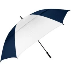 Haas-Jordan Thunder Vented Golf Umbrella -Prime Golf Shop 23191 NAVYWHITE