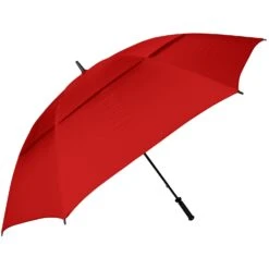Haas-Jordan Thunder Vented Golf Umbrella -Prime Golf Shop 23191 RED