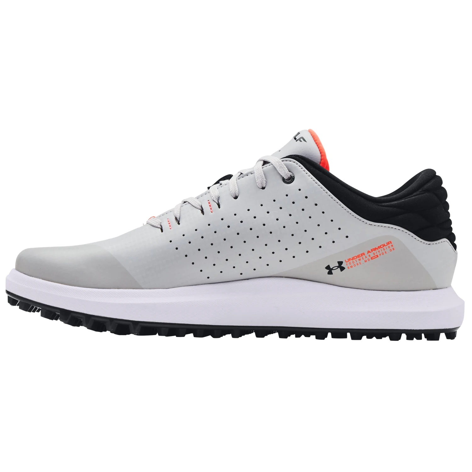 Under Armour Draw Sport Spikeless Grey Mens Golf Shoes 4 Under Armour Draw Sport Spikeless Grey Mens Golf Shoes - Image 2