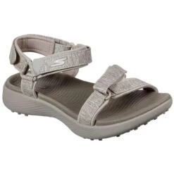 Skechers GO GOLF 600 Womens Golf Sandals -Prime Golf Shop 25654 TAUPE