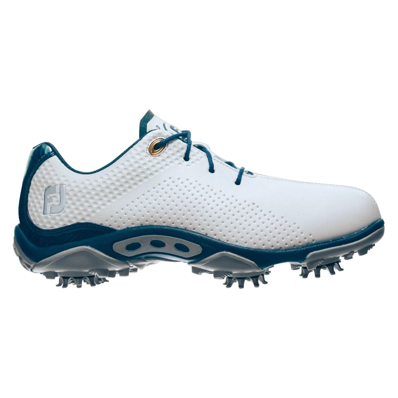 FootJoy D.N.A. White Junior Golf Shoes 3 FootJoy D.N.A. White Junior Golf Shoes