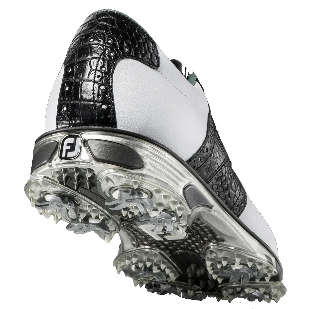 FootJoy DryJoys Tour White Black Mens Golf Shoes 5 FootJoy DryJoys Tour White Black Mens Golf Shoes - Image 3
