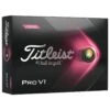 Titleist Pro V1 Pink Numbers Golf Balls - Dozen 2 Titleist Pro V1 Pink Numbers Golf Balls - Dozen -Prime Golf Shop 85026