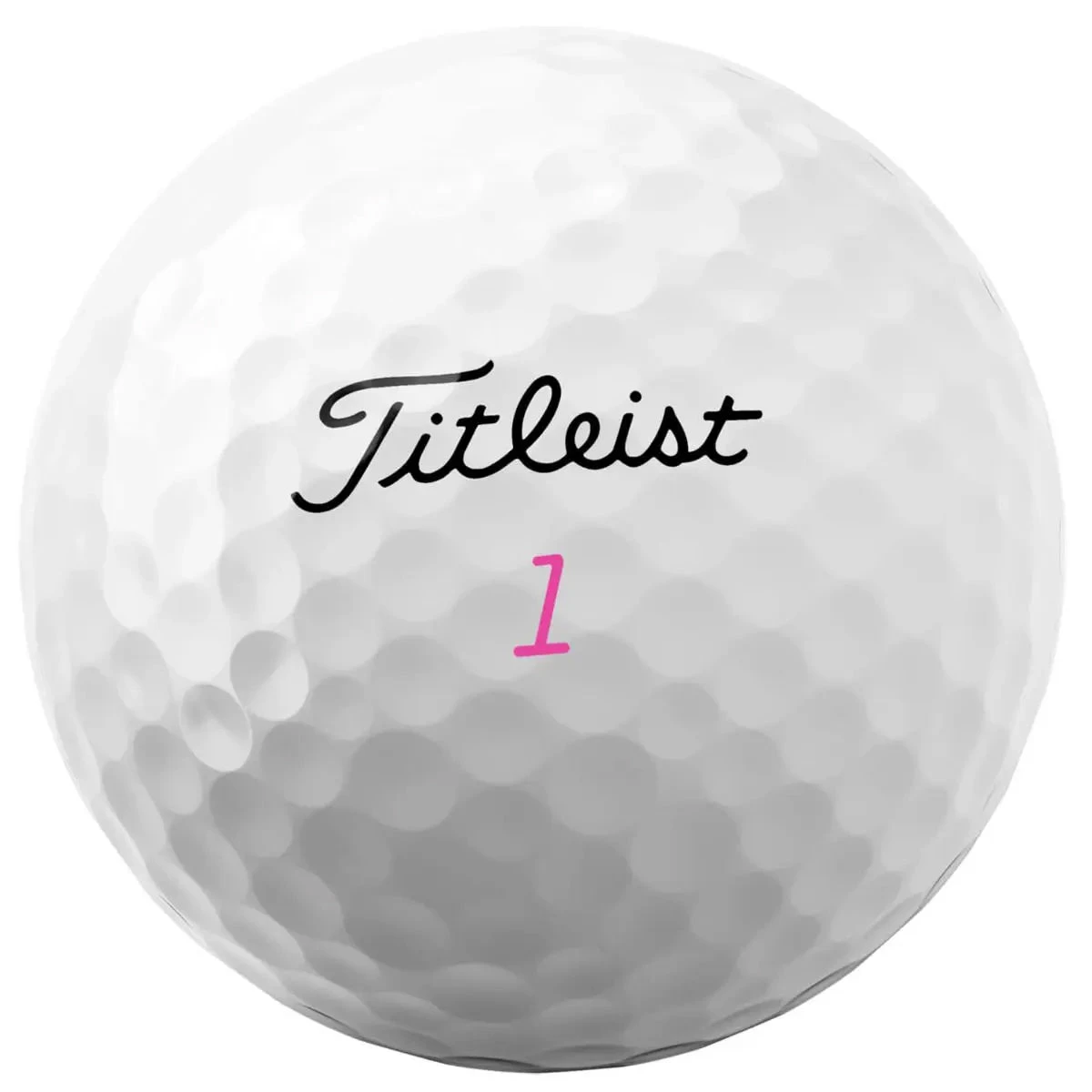 Titleist Pro V1 Pink Numbers Golf Balls - Dozen 4 Titleist Pro V1 Pink Numbers Golf Balls - Dozen - Image 2