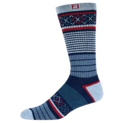 FootJoy ProDry Fashion Crew Mens Socks -Prime Golf Shop 85163 BLUE990
