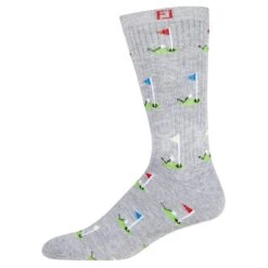 FootJoy ProDry Fashion Crew Mens Socks -Prime Golf Shop 85163 LTGREY998