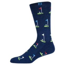 FootJoy ProDry Fashion Crew Mens Socks -Prime Golf Shop 85163 NAVY999