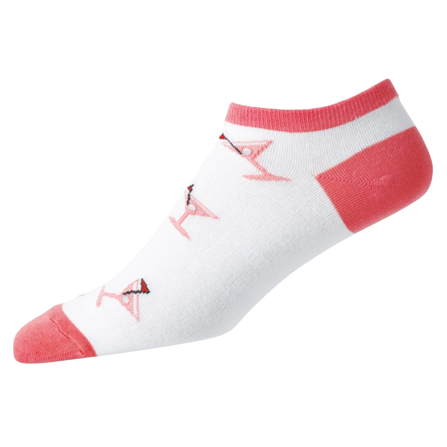 FootJoy ComfortSof Martini Print Womens Low Cut Socks 6 FootJoy ComfortSof Martini Print Womens Low Cut Socks - Image 4