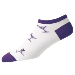 FootJoy ComfortSof Martini Print Womens Low Cut Socks 12 FootJoy ComfortSof Martini Print Womens Low Cut Socks -Prime Golf Shop 85181 PURPLE e9083f46 f03f 489b a0cc a90c609c788e