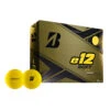 Bridgestone E12 SOFT Matte Yellow Golf Balls - Dozen -Prime Golf Shop 9CYX6D