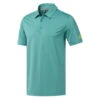 Adidas Golf Adidas Ultimate 365 Solid Green Mens Golf Polo