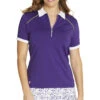 GGBlue Julia Womens Golf Polo 1 GGBlue Julia Womens Golf Polo -Prime Golf Shop E1097 PLUMWHTBU 4c284f09 1a96 416f a099 0b58605acc03